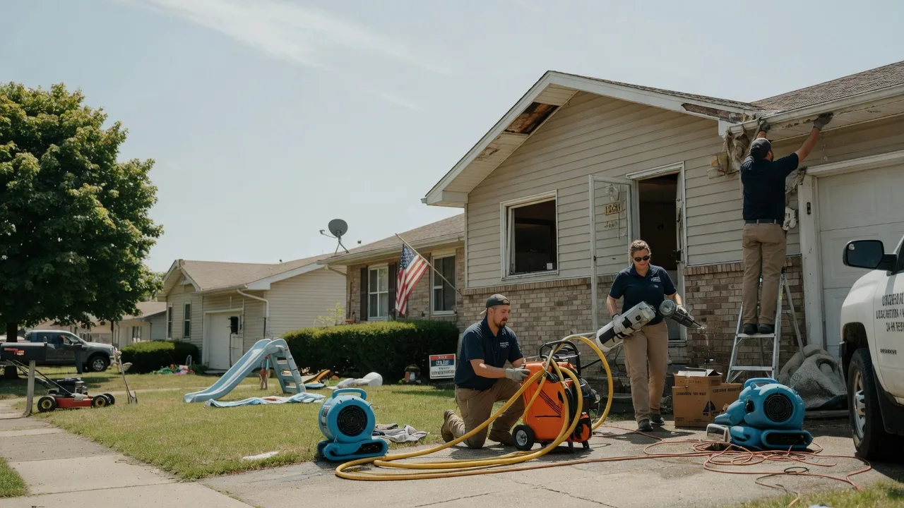 Water Damage Restoration in Tussy, OK near me